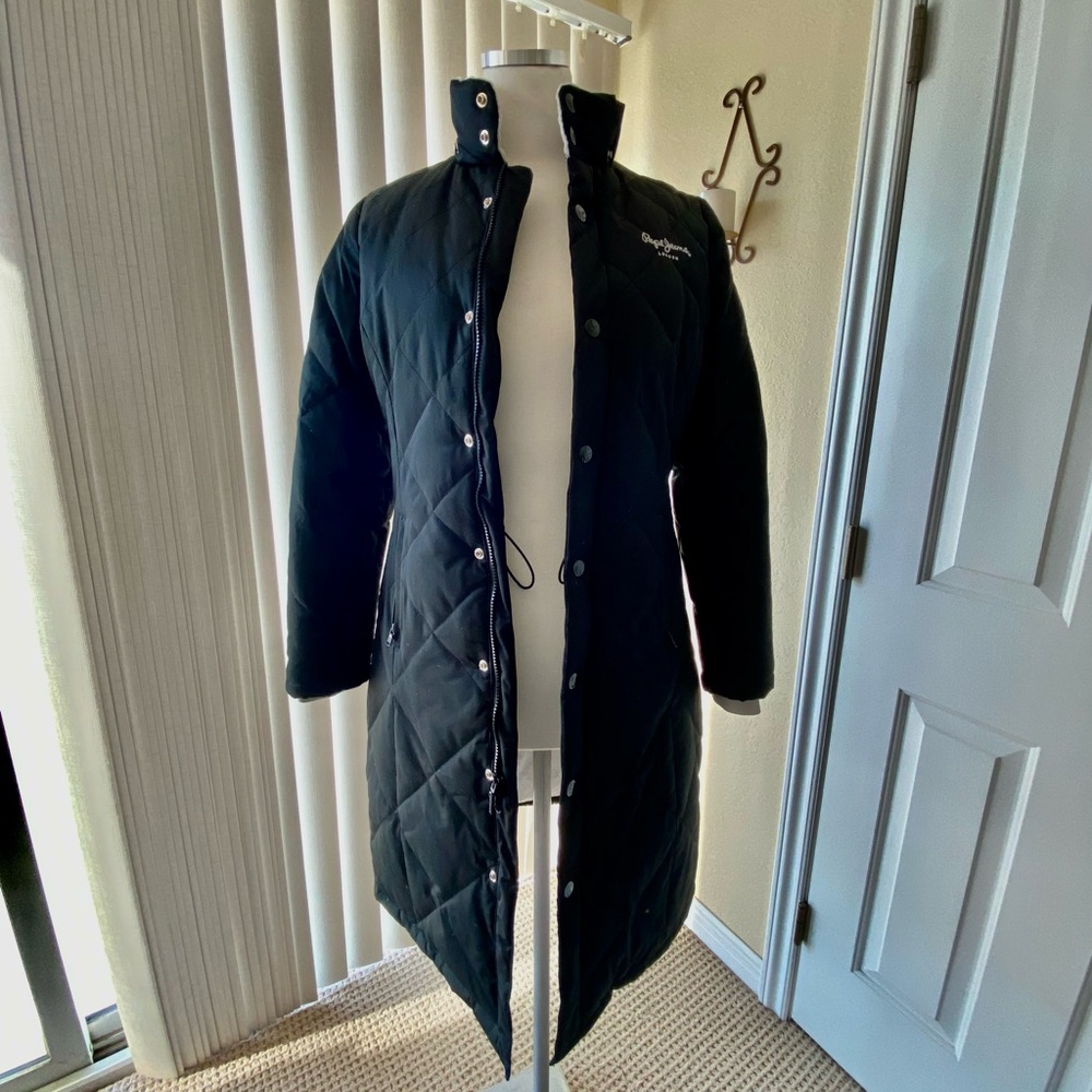 Pepe Jeans Quilted Feather Parka